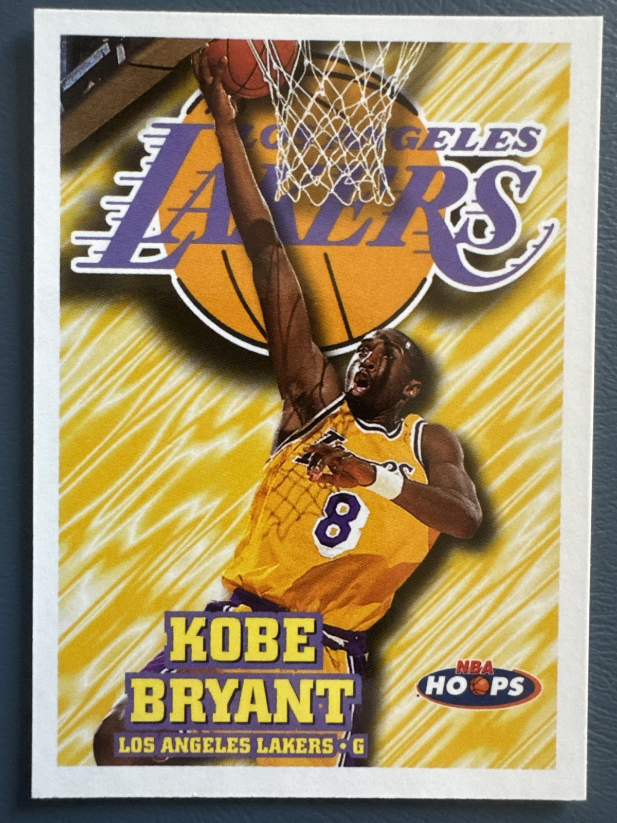 Kobe Bryant 1997-98 NBA Hoops Card #75 (1702)