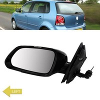 Front Links AußEnspiegel GehäUse Mit Manuell Kabel FüR Vw Polo Mk4 9N3 2005-2009
