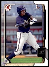 2015 Bowman Draft Picks & Prospects Demi Orimoloye Milwaukee Brewers #5