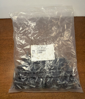 250 FABRAL #10-14 x 1'' HLX Type 17 Self-Piercing Roof Screws 6739386859 DK Brown