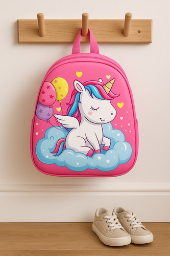 3D UNICORN BAG. Kids rucksack backpack- toddler children school nursery bag.