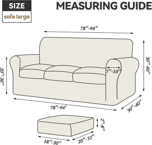 4 Fundas Sofa Terciopelo Elastico 3 Münzen Lavables Schoner Grau Verdoso - Bild 7 von 12