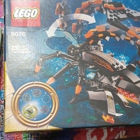 LEGO Atlantis Deep Sea Striker 8076 Vintage Complete Set 260 pcs Box Ages 7-14