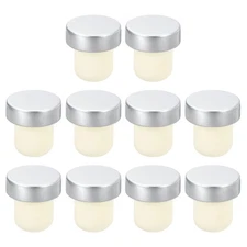 16Pcs T-shaped Stoppers, 0.83inch Cork Wine Stopper Wine Bottle Corks, Silver