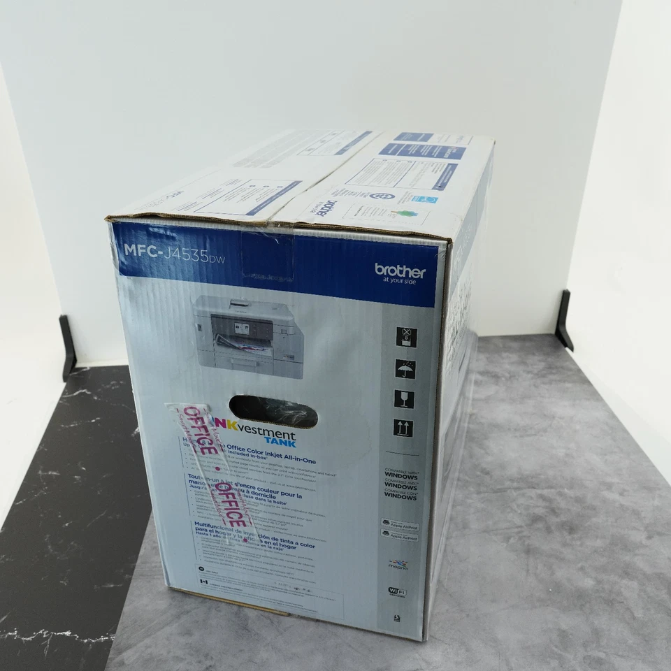 NEW Brother MFC-J4535DW All-in-One Color Supertank Printer Wireless MFCJ4535DW - Image 4 of 4