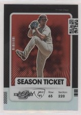 2021 Panini Contenders Season Ticket Optic Red Prizm Yu Darvish #96 et6