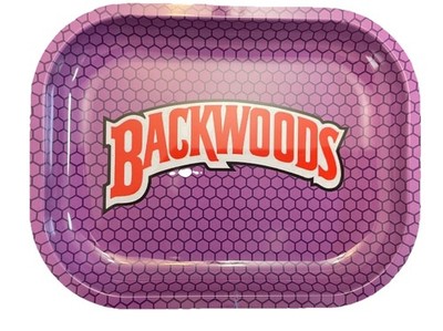 Backwoods Purple Honeycomb Collectible Tobacciana Tobacco Rolling Tray