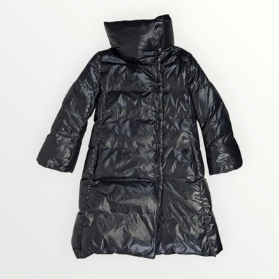 Uniqlo +J Jil Sander Down Long Puffer Coat Black Women's M High Collar