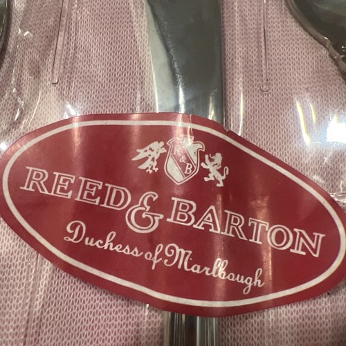 2 Sets REED & BARTON Herzogin Marlborough 18/10 SS Besteck 3-teiliges Gedeck - Bild 3 von 8