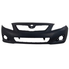 Front Bumper Cover Primed For 2009-2010 Toyota Corolla Base Ce Le Xle