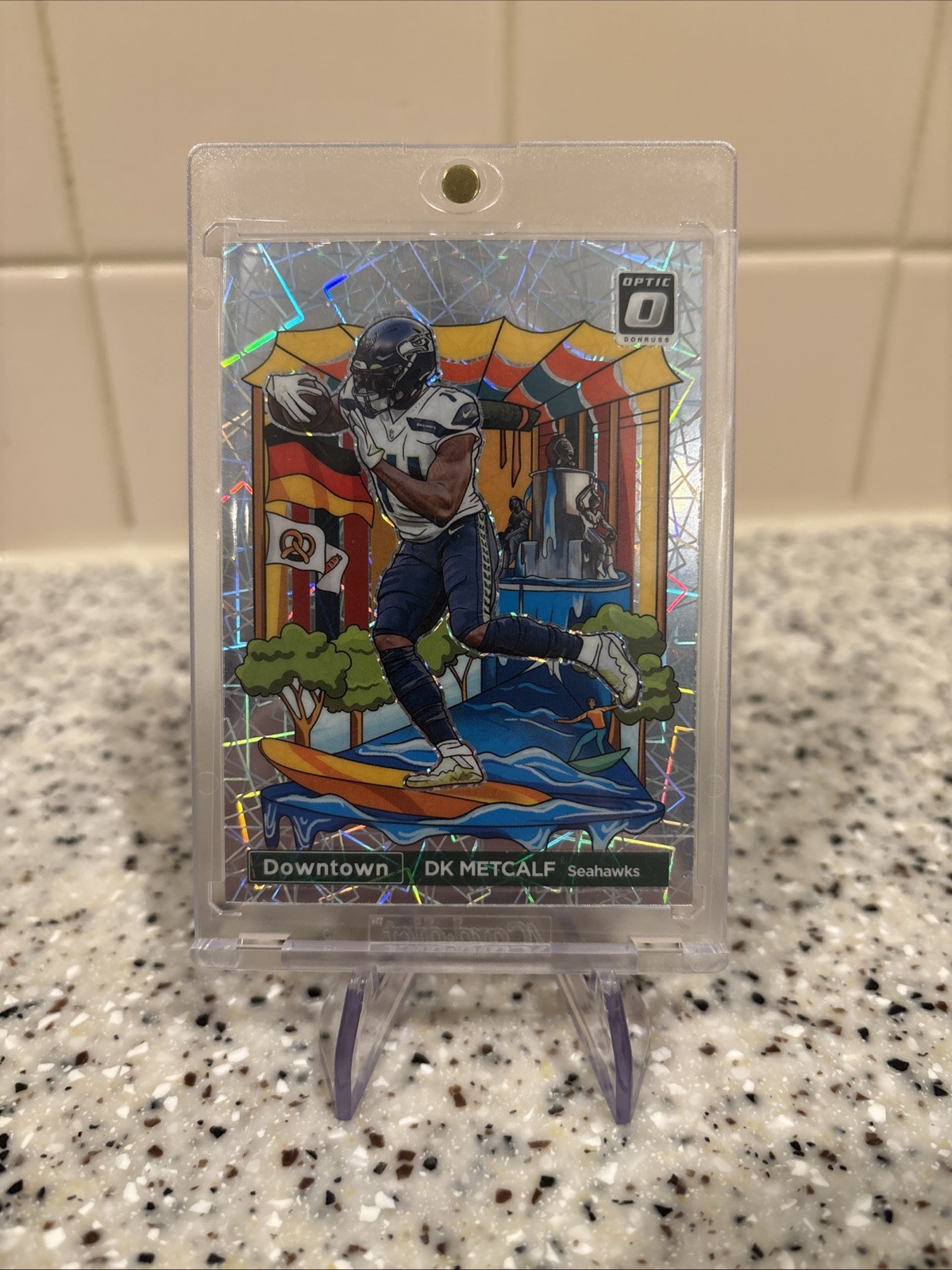 2023 Panini Donruss Optic - International Downtown DK Metcalf #5