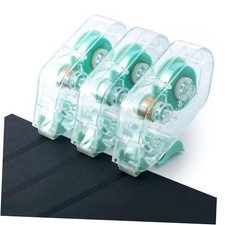 Pack Double Sided Tape Roller for Crafts, 0.24in x 26.25FT Adhesive Glue 3