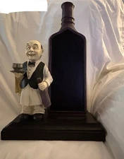 Chef With Wine Chalkboard Kitchen Decor