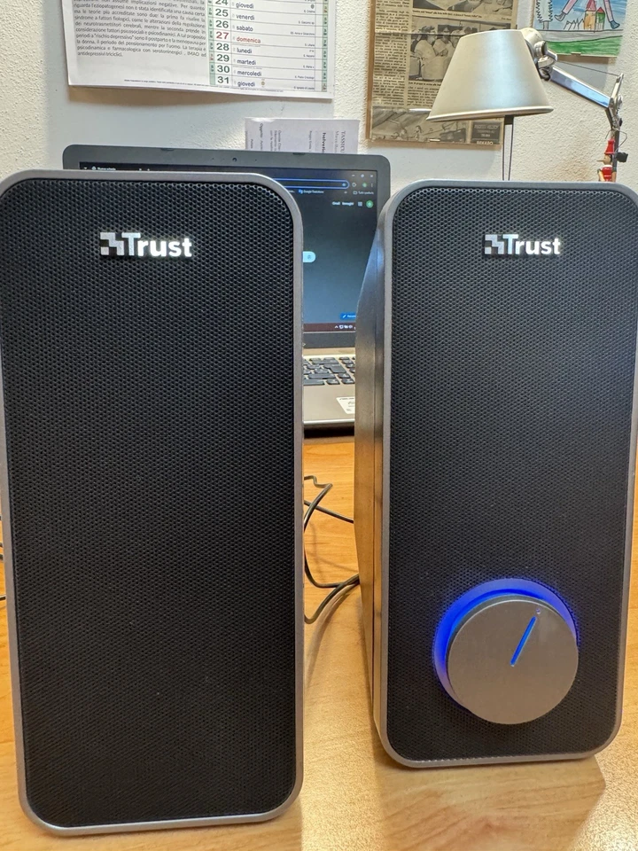 Coppia Casse Amplificate per Computer - Immagine 2 di 4