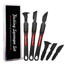 Micro Squeegee Vinyl Wrap Tool 6 in 1 Pro Wrapping Stick Tuck Tools