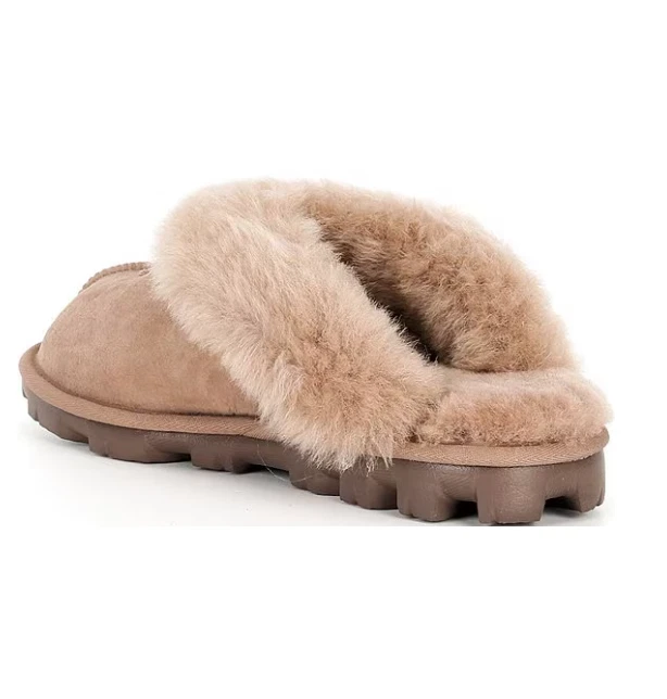 LO ÚLTIMO UGG Zapatillas Coquette Gamuza Firma Logo Detalle Clima Frío - Roble Rocoso N Foto 3 de 4