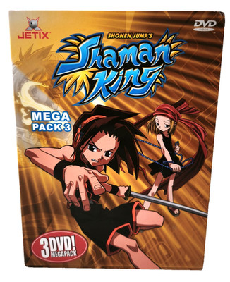 Shaman King Mega Pack 3 DVD Set Box Anime Konvolut Serie Jetix Shonen Jump