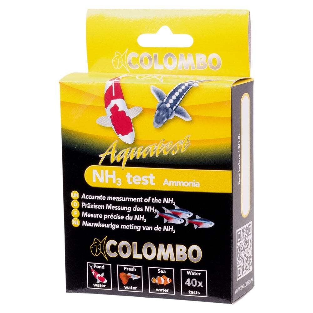 Colombo Aquarium Pond Water Ammonia NH3 Test Kit