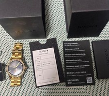 Nixon Analog Watch Gold Automatic 42mm Stainl...
