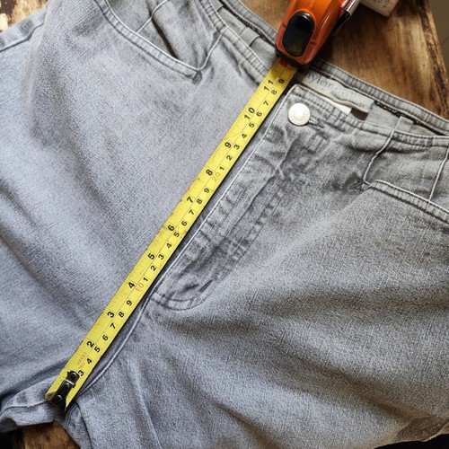 Women's Taylor Brooke Gray High Waist Slim Straight Jeans Size 8 - Picture 20 of 20
