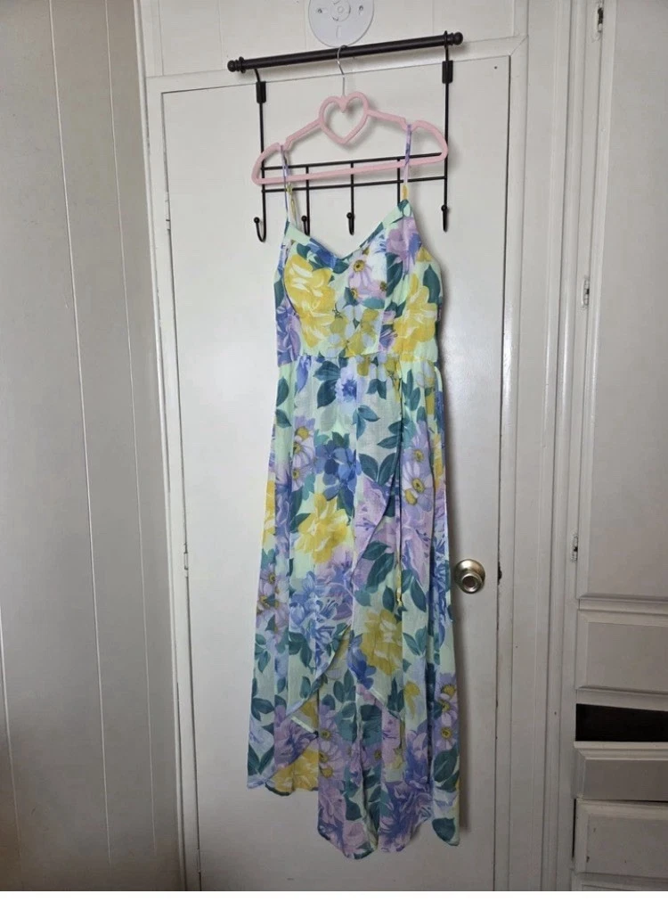 white christmas dresses Maureen Cotton Shirring Maxi Dress main image 0