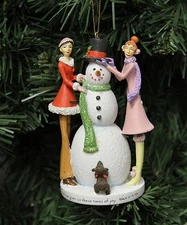Shirley, Goodness and Mercy, Snowman Christmas Ornament By DaySpring