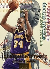 1997 Skybox Premium Shaquille O’Neal #274 double trouble