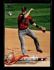 2018 Topps Update #US84 Jack Reinheimer RC Arizona Diamondbacks