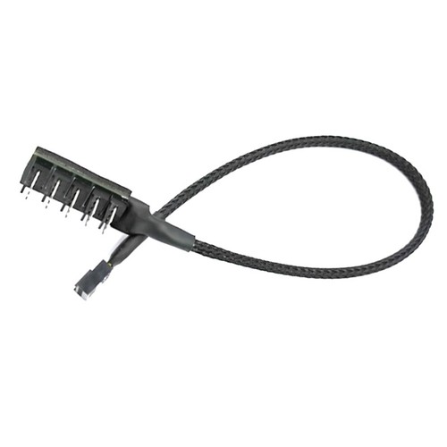 4PIN/3PIN PWM Fan Splitter Adapter Cable for Desktop PC Internal Cooling - Afbeelding 2 van 8