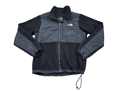 The North Face Jacket Womens M Black Denali Polartec Zip Up Fleece Pocket