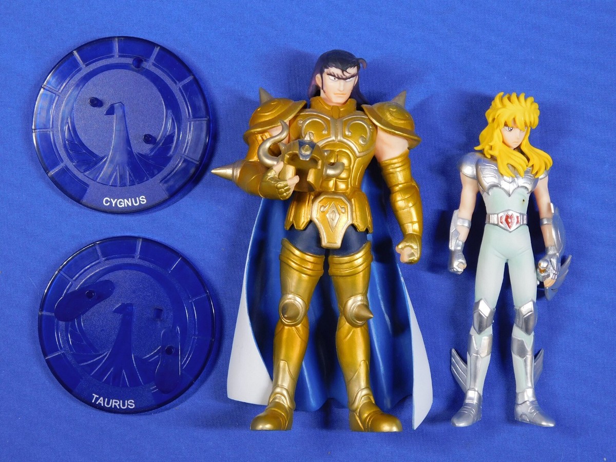 KNIGHTS OF THE ZODIAC SAINT SEIYA SET OF 2 TAURUS ALDEBARAN
