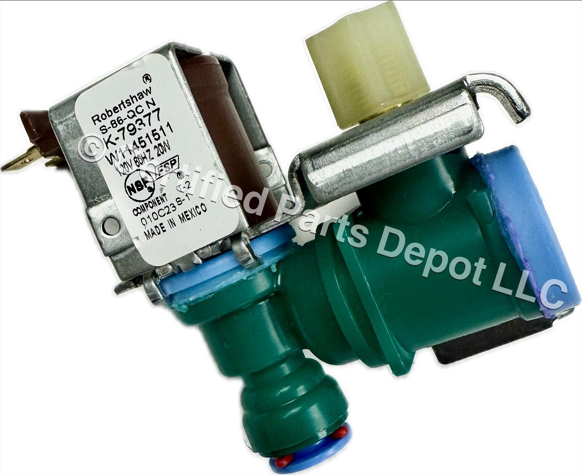 New Genuine OEM Whirlpool Water Valve W11512399 / W11451511 (~NOT