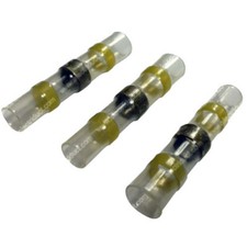 Electriduct Heat Shrink Solder Sleeve Crimpless Butt Connectors - 26 to 10 AWG
