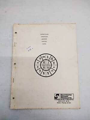 Caterpillar Generator Mounted Control Panel (4W8000) | eBay