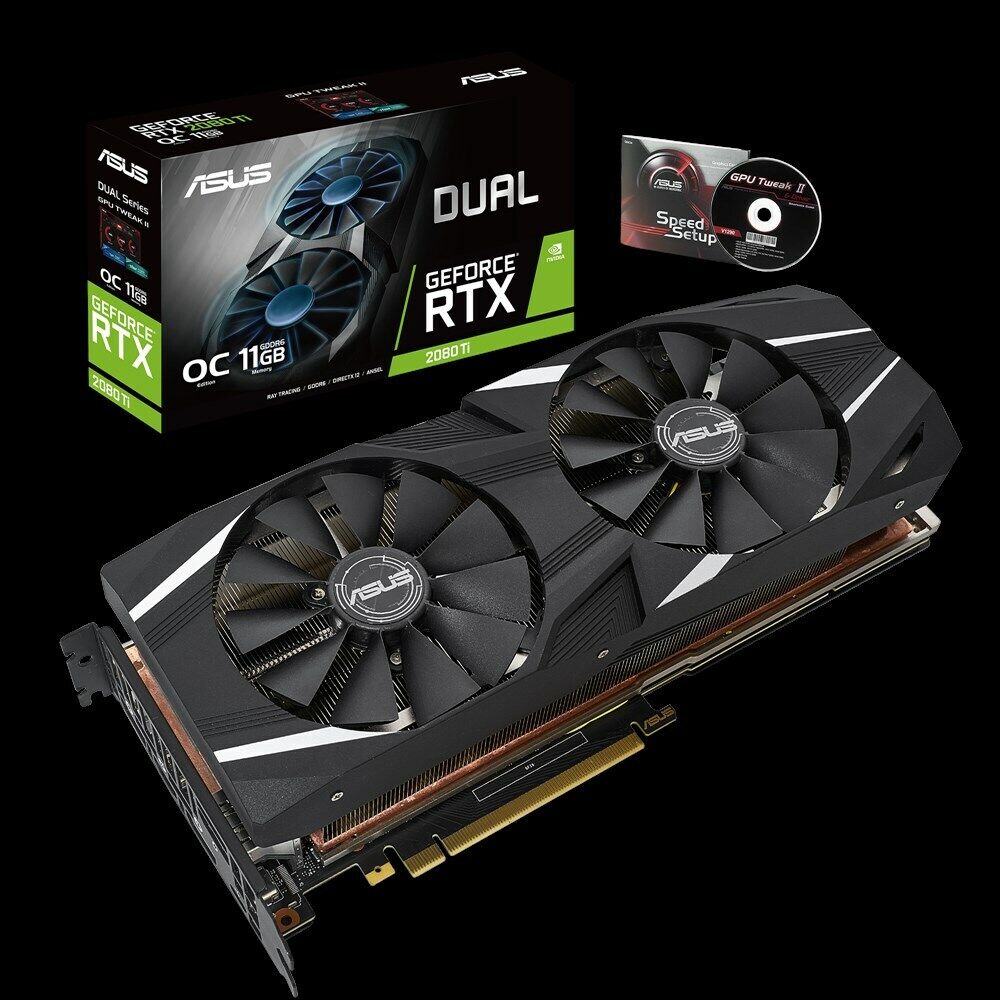 ASUS NVIDIA GeForce RTX 2080 Ti 11GB GDDR6 Graphics Card - for sale | eBay