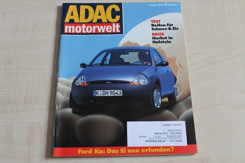 164929) Ford Ka Neuvorstellung - ADAC Motorwelt 10/1996