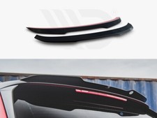Für Skoda Kamiq Maxton Design Spoiler Flügel Verlängerung Glanz Schwarz ABS