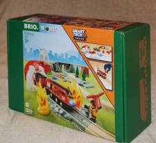 BRIO WORLD SMART TECH SOUND - FIRE RESCUE SET (36004) - NEW IN SEALED BOX