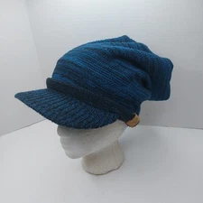 Forbusite Knit Billed Beanie Hat Cap