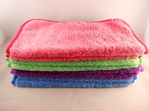 8 Stück Waschlappen Microfaser, Seiftuch in 4 verschiedenen Farben YSN