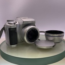 Fuji Finepix S3500 4mp Digital Camera- Silver Takes AA Tested Poor Body #689