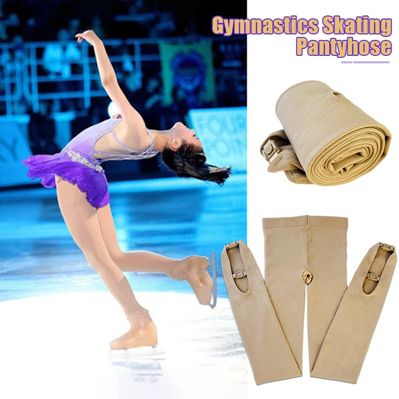 Figure top skating tights