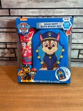 Paw Patrol Wash Mitt  Body Wash Bath Buddy Set, Free QuikShip