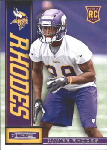 Xavier Rhodes Panini Rookies & Stars #198 Base