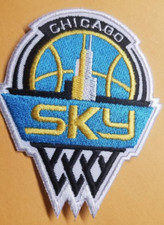 WNBA Chicago Sky Basketball Patch aprox 2.75x3.5"