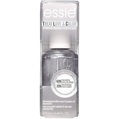 essie Treat Love & Color Nail Polish For Normal To Dry/Brittle Nails, Steel The