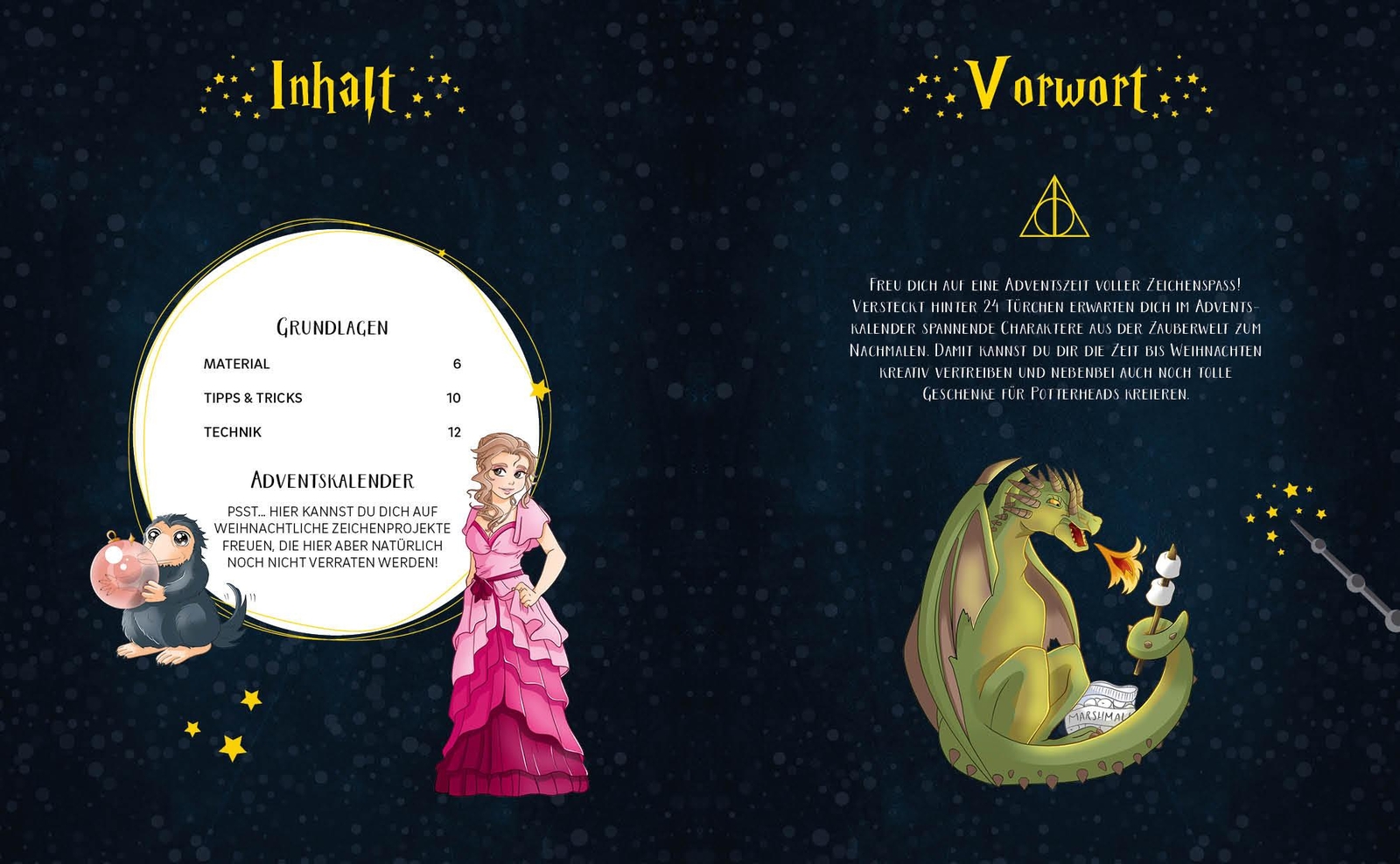 Thumbnail - Mein Adventskalender-zeichenbuch Für Potterheads And Friends, Berrin