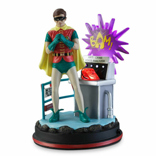 Bradford Exchange Batman Illuminated Robin Figurine #2 Classic TV Series 7.5" - Zdjęcie 1 z 1