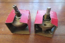 lot of 2 Ohmite 0162 Rheostat Potentiometer Series A , 2040278 , RE-19607