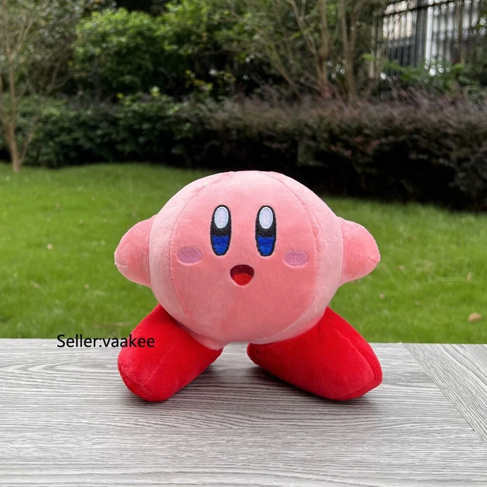 Kirby Star Allies Barefoot Big Feet Kirby Bigfoot Plush Stuffed Toy Doll 6.3" - Image 2 of 4